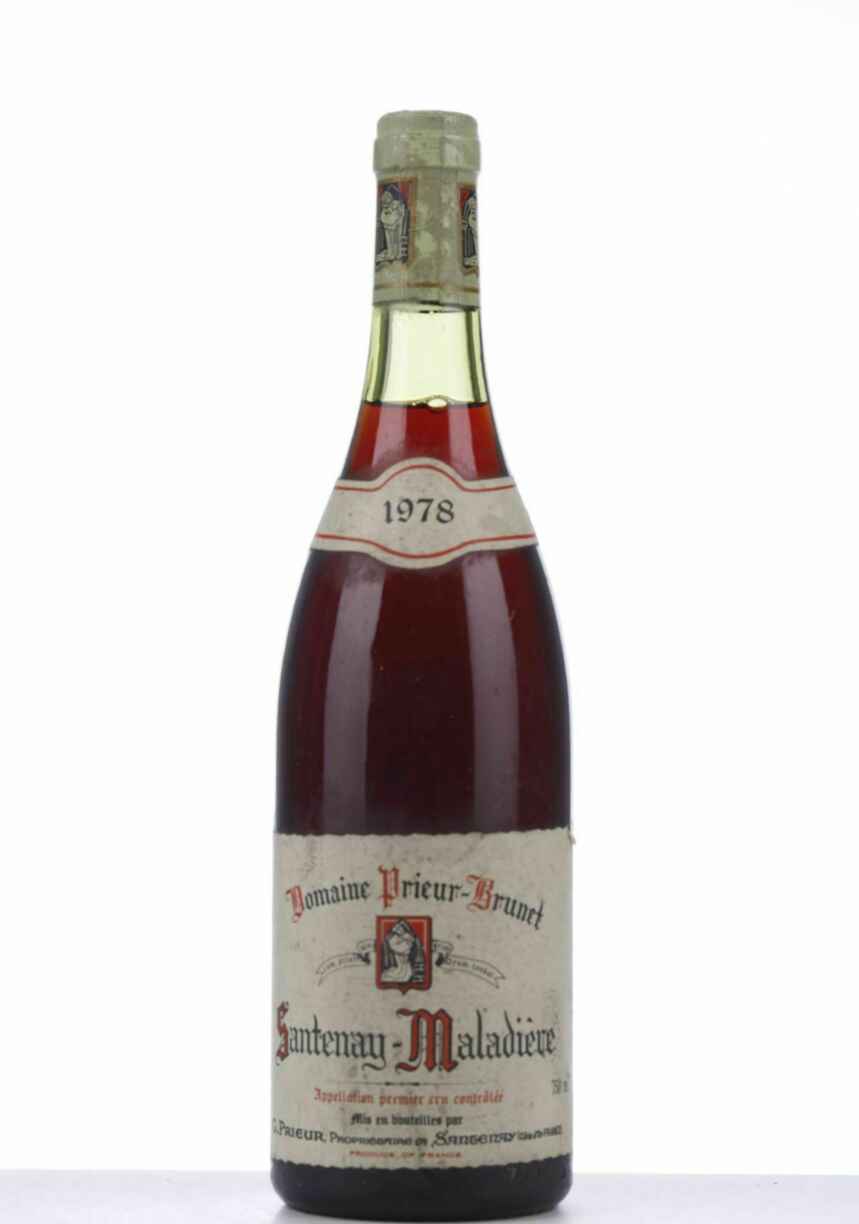 Prieur Brunet Santenay Maladiere 1er Cru, 1978