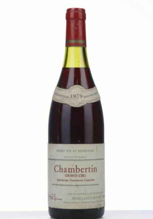 Moillard Grivot Chambertin Grand Cru, 1979
