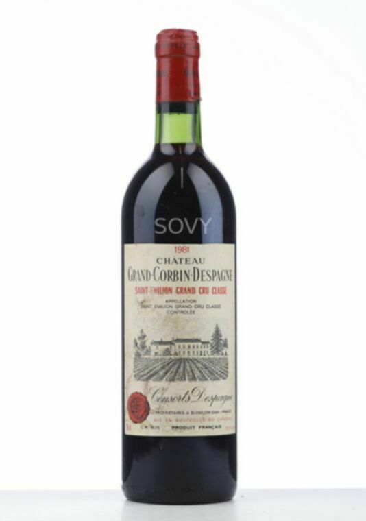 Chateau Grand Corbin Despagne, 1981