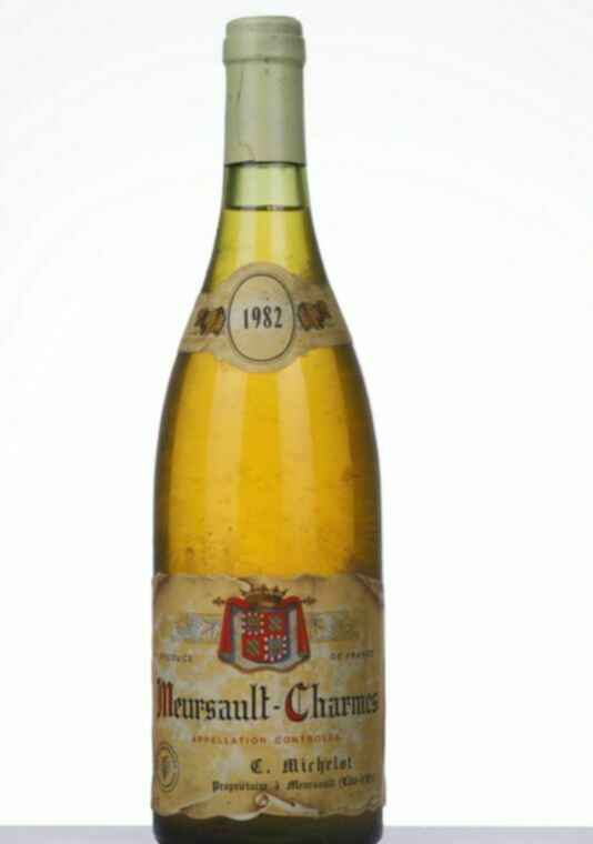 Michelot Meursault Charmes 1er Cru, 1982