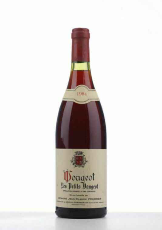Fourrier Vougeot Les Petits Vougeot 1er Cru, 1984