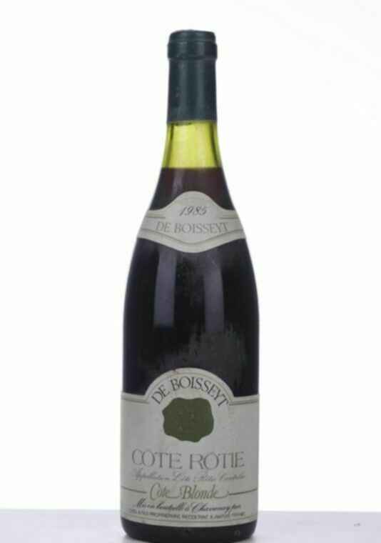 De Boisseyt Cote Rôtie Côte Blonde, 1985