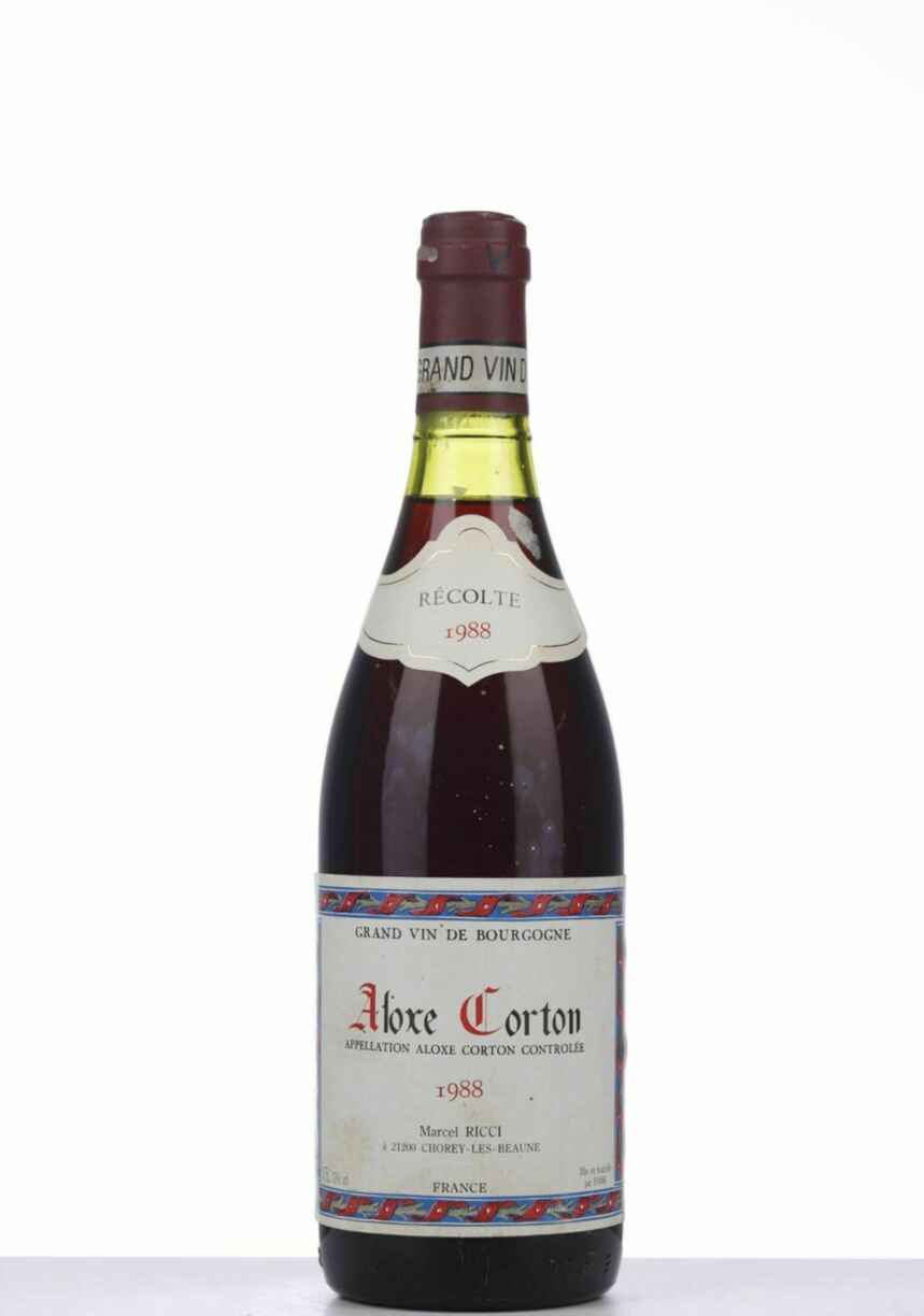 Marcel Ricci Aloxe Corton, 1988