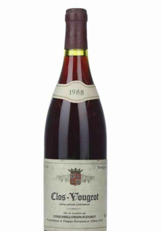 Coquard Loison Fleurot Clos Vougeot Grand Cru, 1988