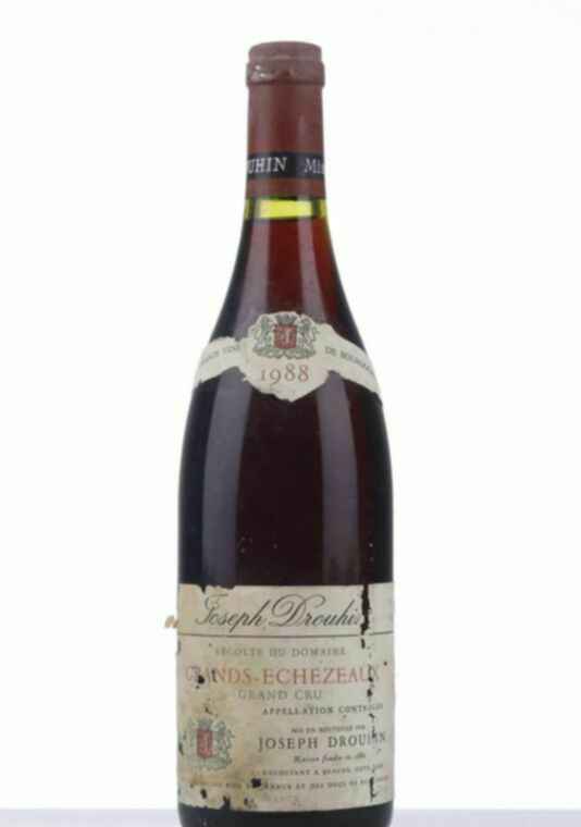 Joseph Drouhin Grands Echezeaux Grand Cru, 1988