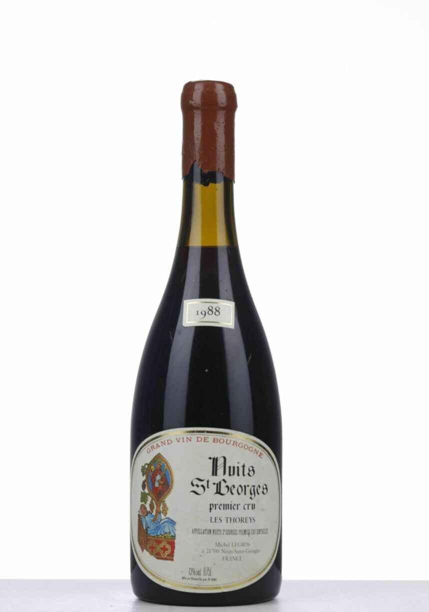 Michel Legros Nuits St Georges Les Thorey, 1988