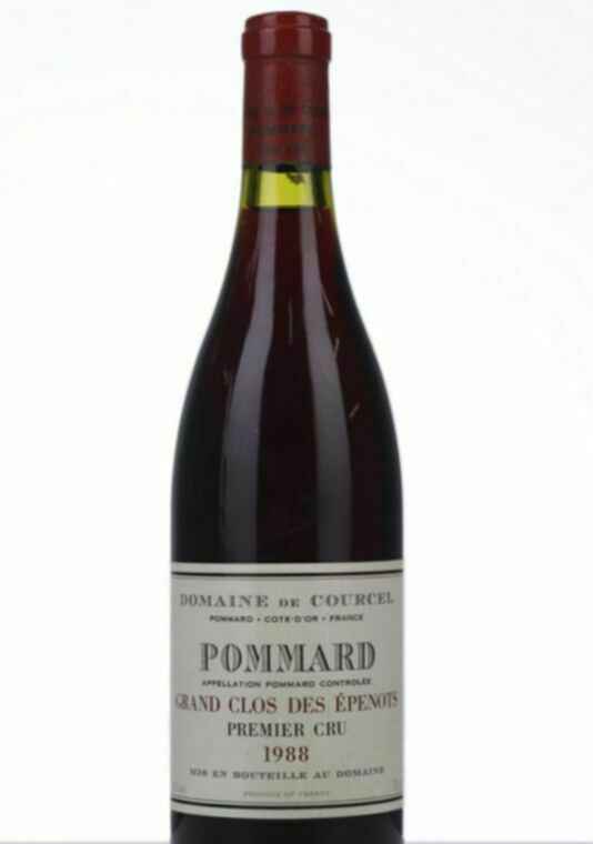 De Courcel Pommard Grand Clos Des Epenots 1er Cru, 1988