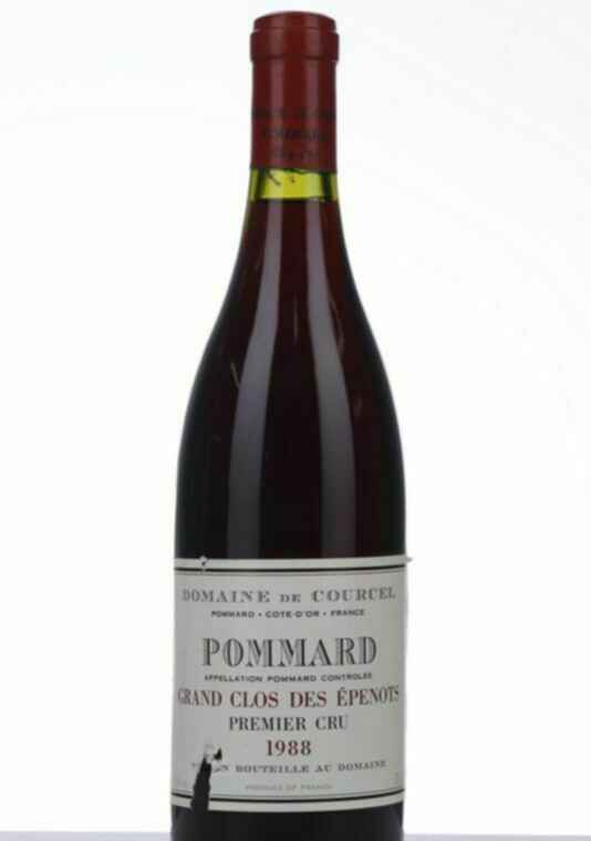 De Courcel Pommard Grand Clos Des Epenots 1er Cru, 1988