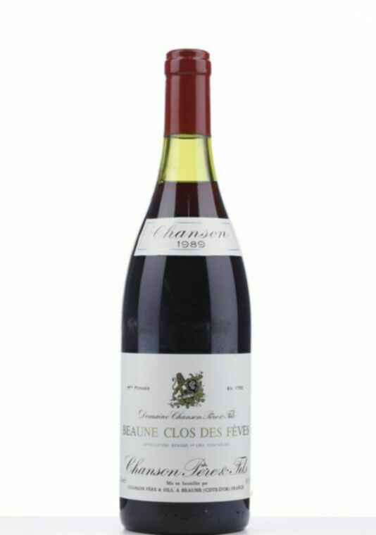 Chanson Beaune Clos Des Feves, 1989