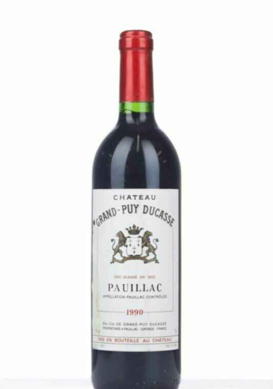 Chateau Grand Puy Ducasse, 1990