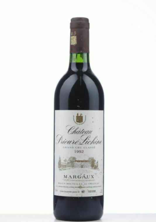 Chateau Prieure Lichine, 1992