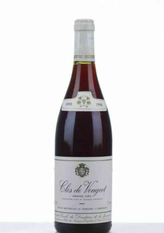 De La Juviniere Clos Vougeot Grand Cru, 1998