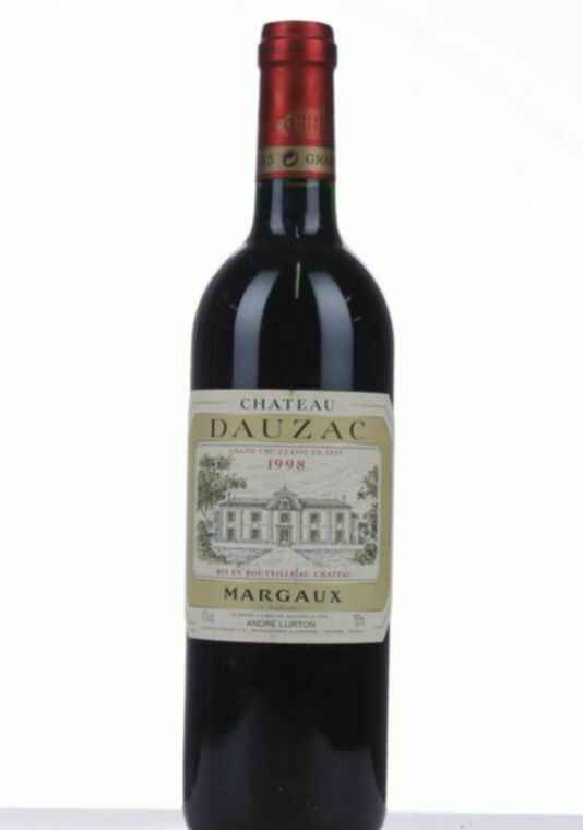 Chateau Dauzac, 1998