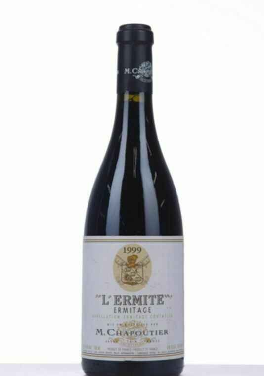 M.chapoutier L'ermite Ermitage Rouge, 1999