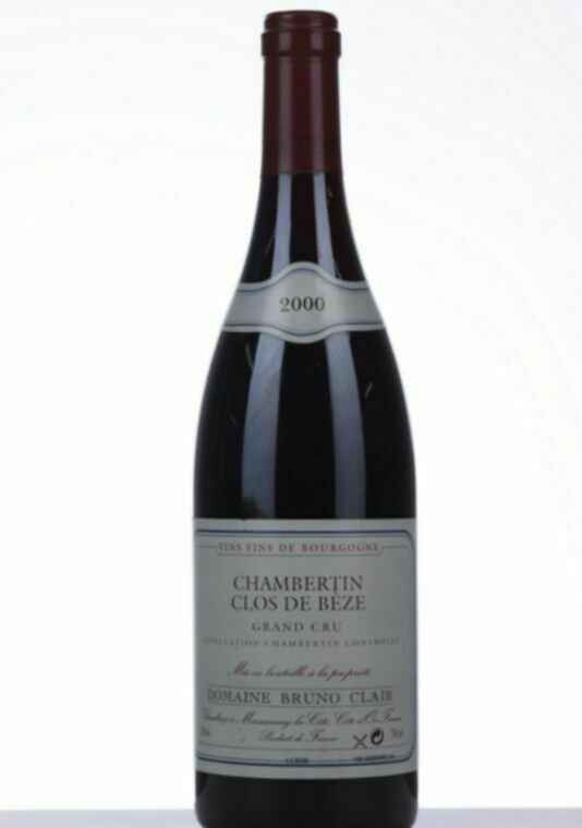 Bruno Clair Chambertin Clos De Beze Grand Cru, 2000