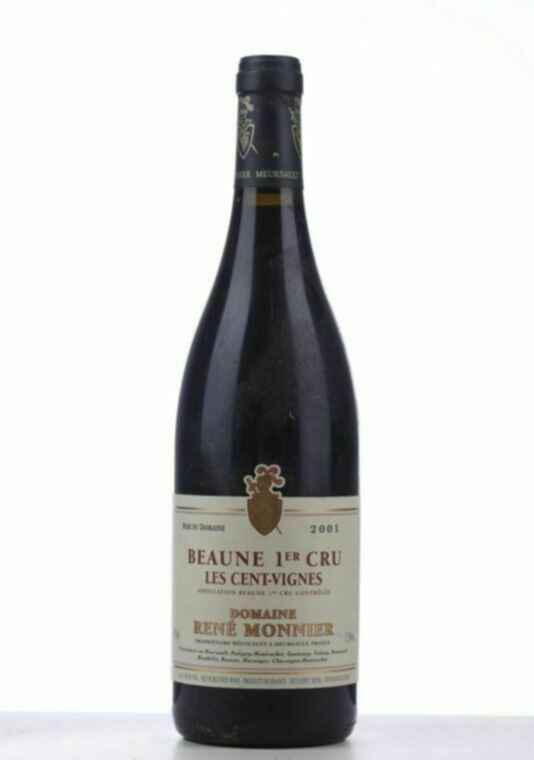 Rene Monnier Beaune Cent Vignes, 2001