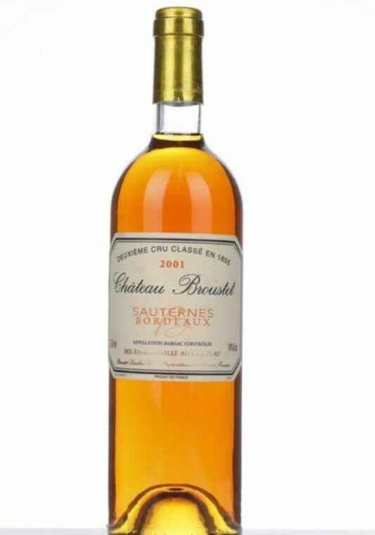 Chateau Broustet, 2001