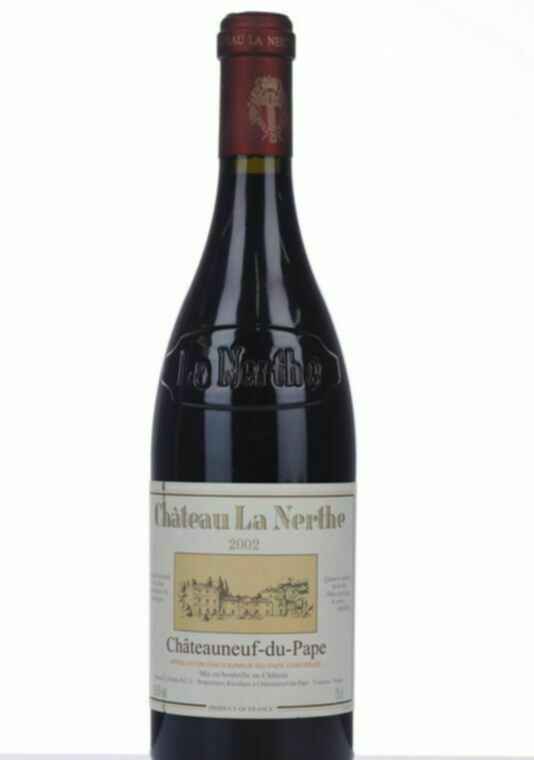 Domaine La Nerthe Chateauneuf Du Pape, 2002