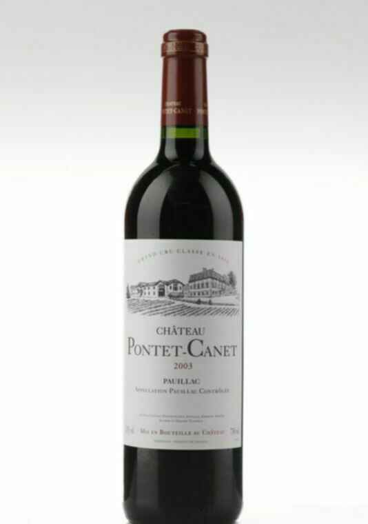 Chateau Pontet Canet, 2003