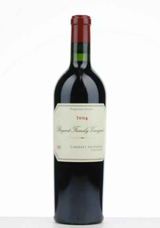 Bryant Family Vineyard Cabernet Sauvignon, 2004