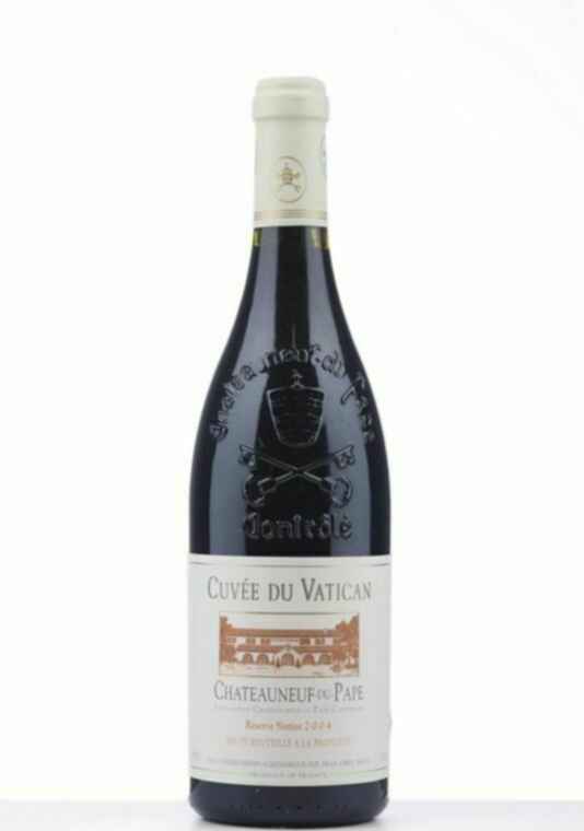 Diffonty Chateauneuf Du Pape Cuvee Du Vatican Reserve Sixtine, 2004