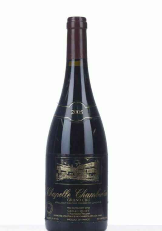 Gerard Quivy Charmes Chambertin Grand Cru, 2005
