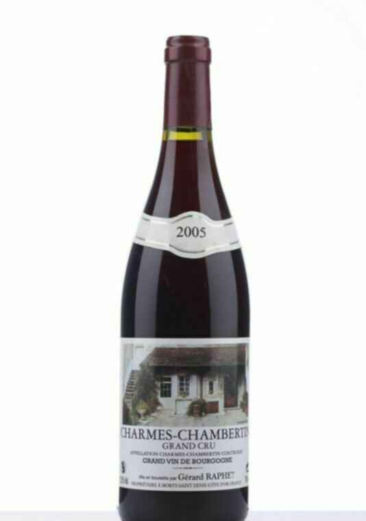 Gerard Raphet Charmes Chambertin Grand Cru, 2005