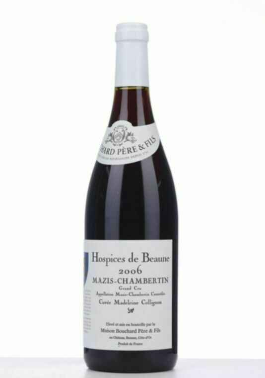 Bouchard Hospices De Beaune Mazis Chambertin Cuvee Madeleine Collignon Grand Cru, 2006