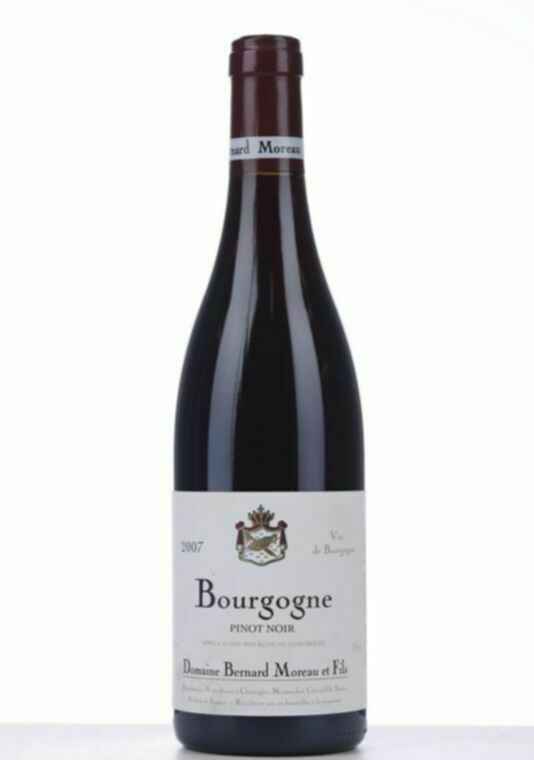 Bernard Moreau Bourgogne Pinot Noir, 2007