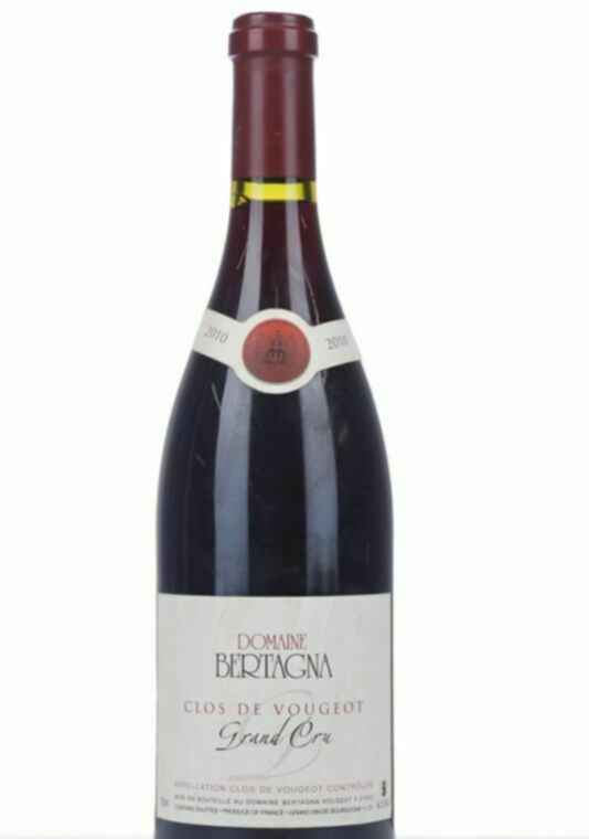Bertagna Clos De Vougeot Grand Cru, 2010
