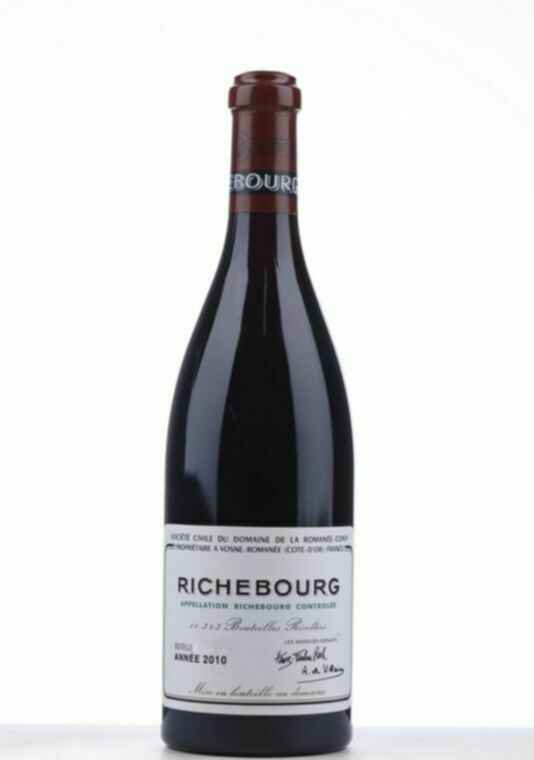 De La Romanee Conti Richebourg Grand Cru, 2010