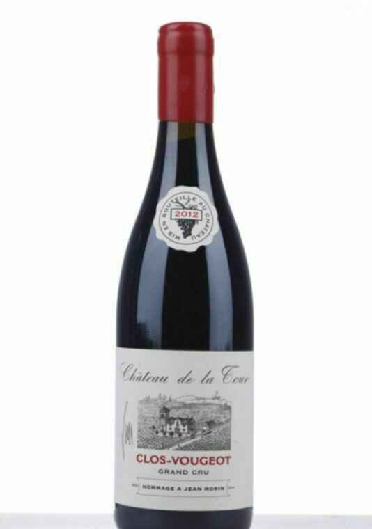 Chateau De La Tour Clos Vougeot Hommage Morin Grand Cru, 2012
