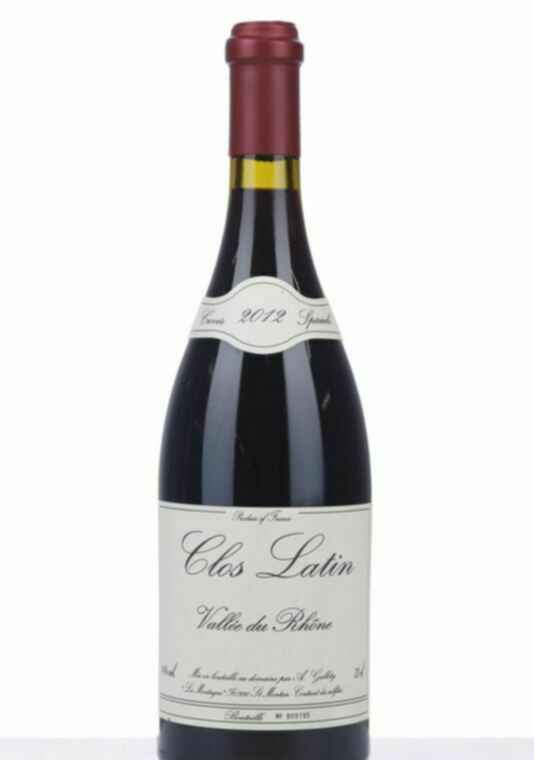 Gallety Cotes Du Vivarais Clos Latin, 2012