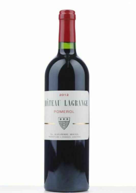 Chateau Lagrange A Pomerol, 2012