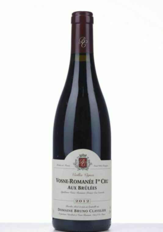 Bruno Clavelier Vosne Romanee Aux Brulees Vieilles Vignes 1er Cru, 2012