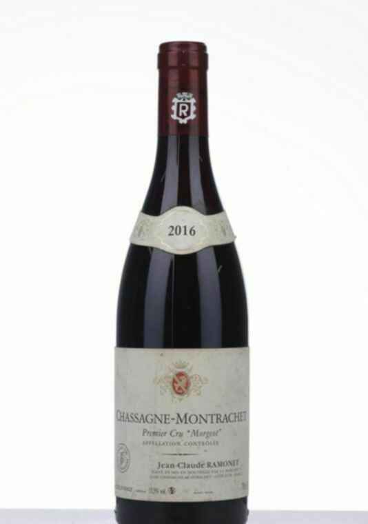 Jean Claude Ramonet Chassagne Montrachet Morgeot Rouge 1er Cru, 2016