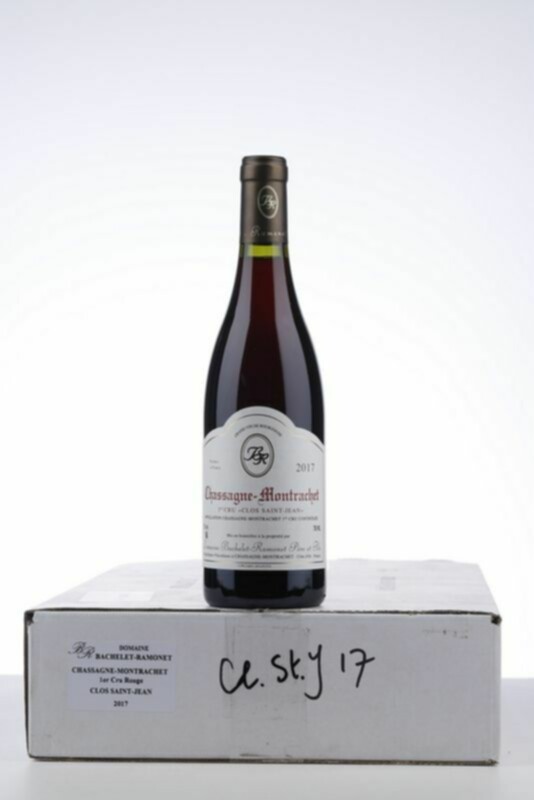Bachelet Ramonet Chassagne Montrachet Rouge 1er Cru Clos St Jean, 2017