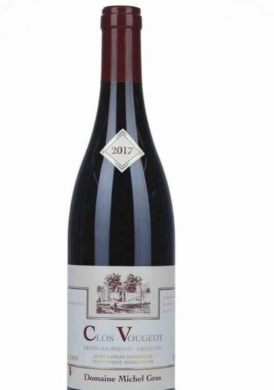Michel Gros Clos Vougeot Grand Maupertuis Grand Cru, 2017
