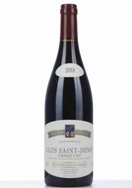 Coquard Loison Fleurot Clos St Denis, 2018