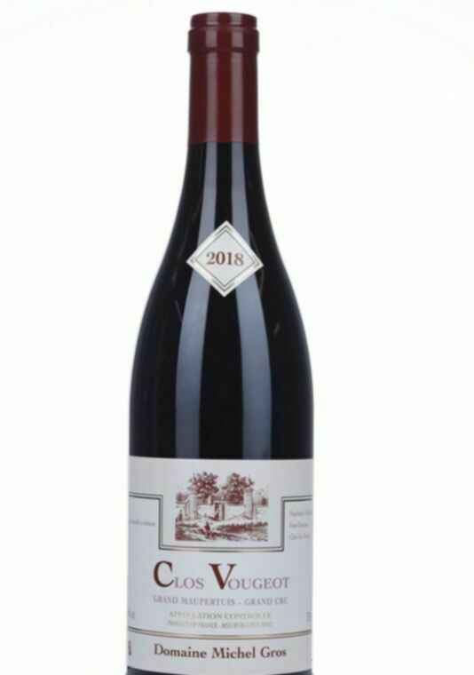 Michel Gros Clos Vougeot Grand Maupertuis Grand Cru, 2018