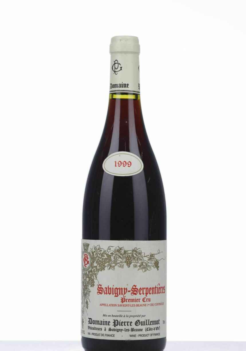 Pierre Guillemot Savigny Les Beaune Les Serpentieres 1er Cru, 1999