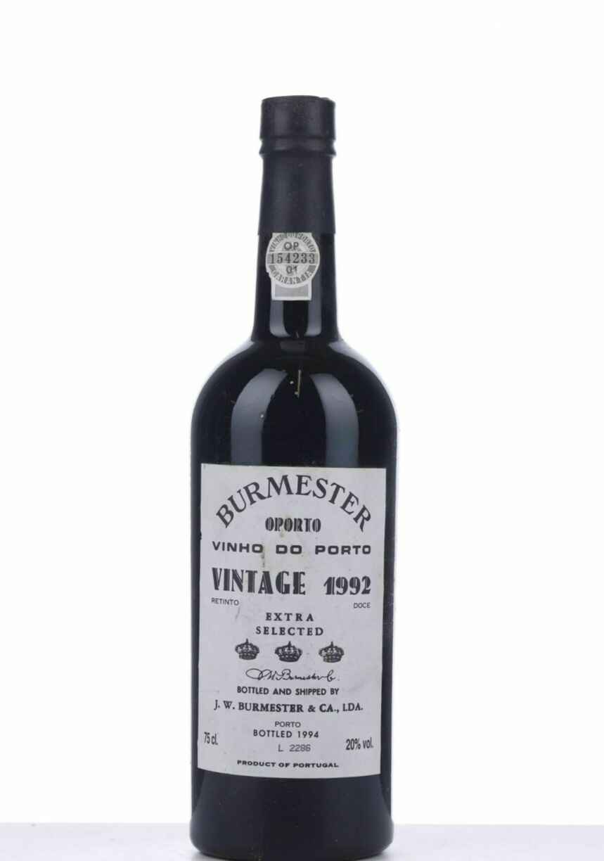 Burmester Vintage Port, 1992