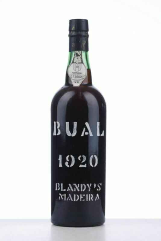 Blandy's Madeira  Bual, 1920