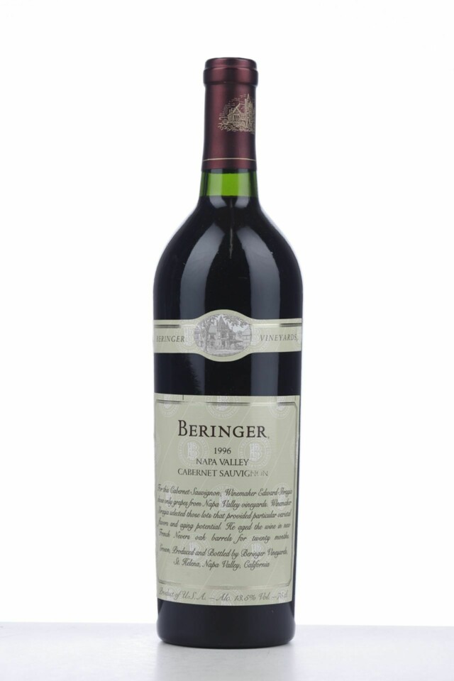 Beringer Vineyards Cabernet Sauvignon, 1996