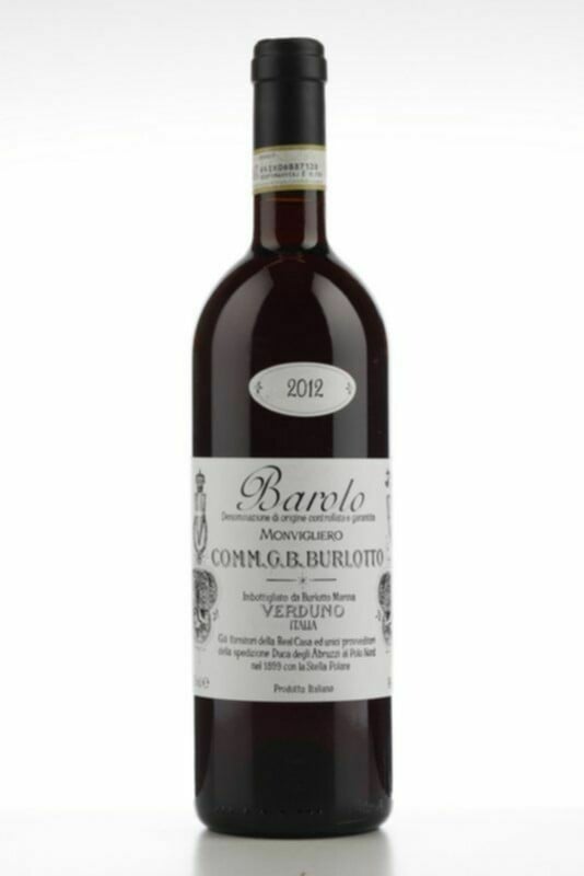 Burlotto Barolo Monvigliero, 2012