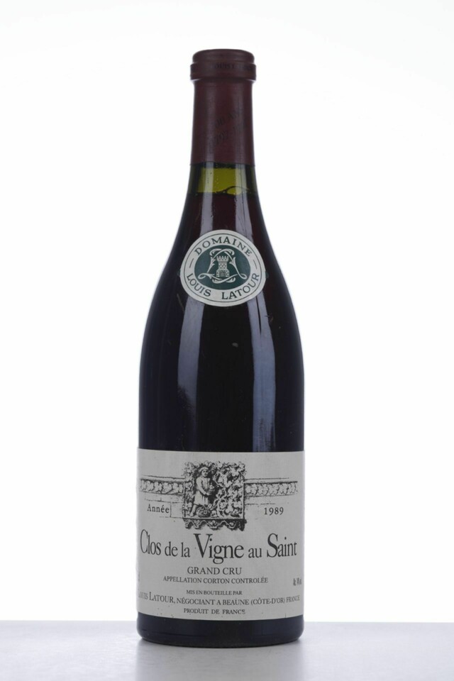 Louis Latour Corton Clos De La Vigne Au Saint Grand Cru, 1989