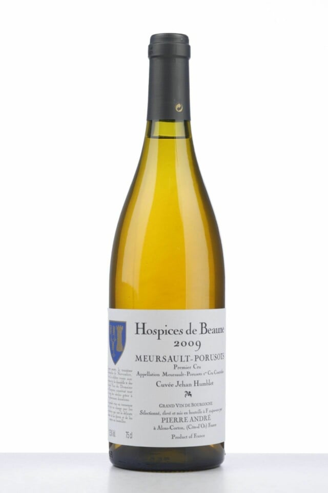 Pierre Andre Hospices De Beaune Meursault Porusots Cuvee Jehan Humblot, 2009