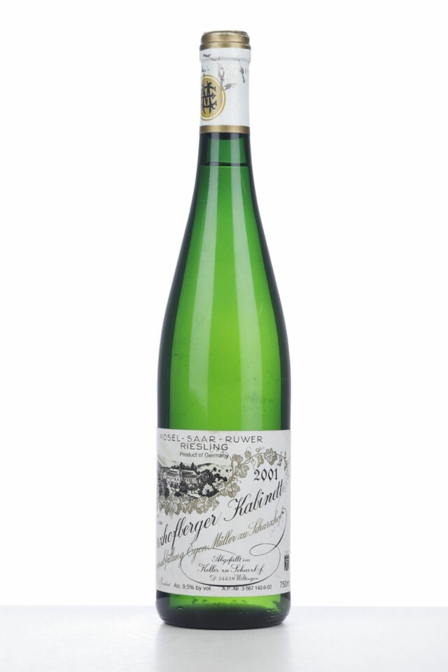 Egon Muller Scharzhofberger Riesling Kabinett, 2001
