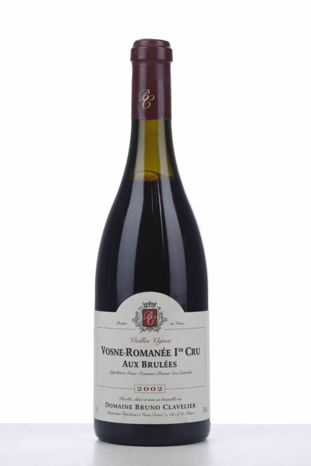 Bruno Clavelier Vosne Romanee Aux Brulees Vieilles Vignes 1er Cru, 2002