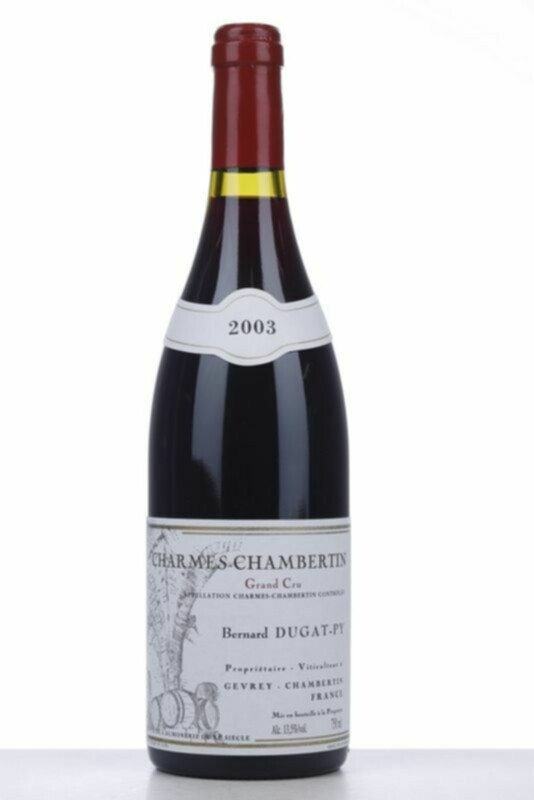 Bernard Dugat Py Charmes Chambertin Grand Cru, 2003